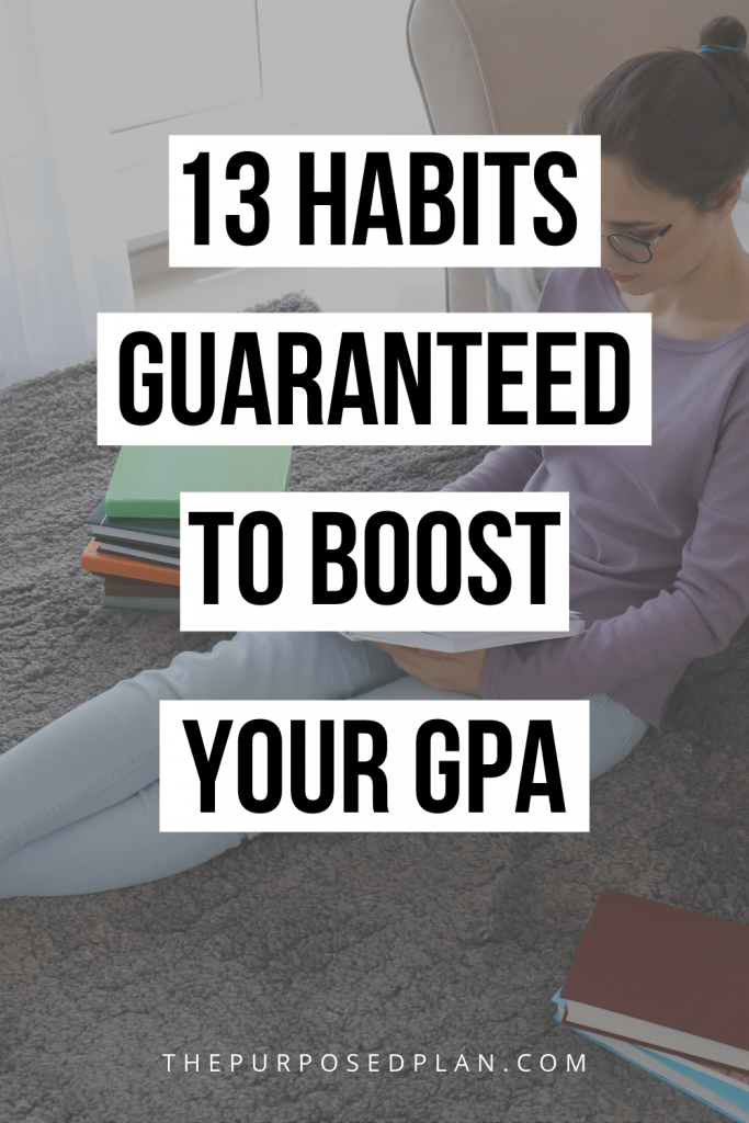 BOOST YOUR GPA