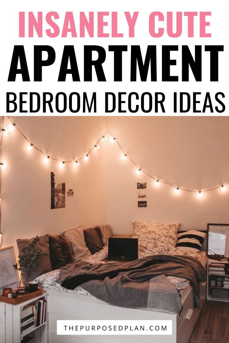 10 Super Cute Apartment Bedroom Decor Ideas (on a budget) - The ...