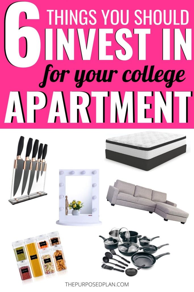 THINGS TO INVEST IN FOR YOUR FIRST APARTMENT