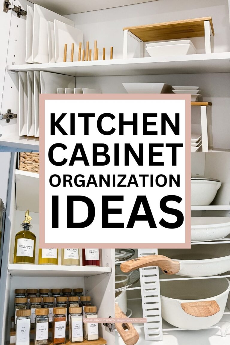 Easy Kitchen Organization Ideas + Things You Need The